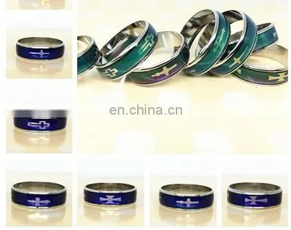 Changing Color Rings Love Temperature Ring Mood Rings by Emotion Feeling Assorted Style Rings Jewelry