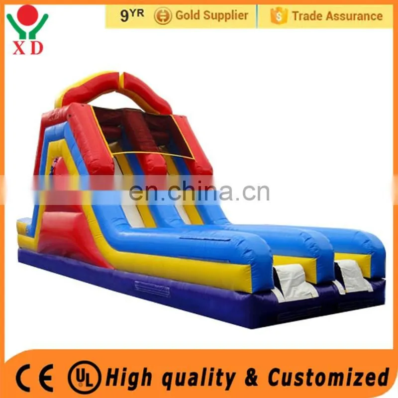 Brother 2017 New Tarpaulin inflatable water slides , blow up slide for supply