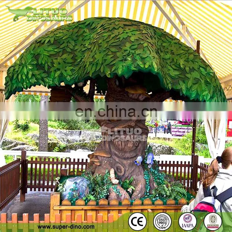 Amusement Park Decoration for Entertainment Equipments of Animatronic Talking Tree