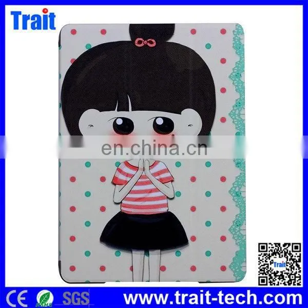 Cute Xiaoxi Pattern Smart Stand Leather Case for iPad Air,For ipad Air Case