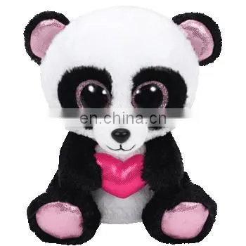 TY Plush toy Valentine's Panda big eyes cute stuffed soft plush toys