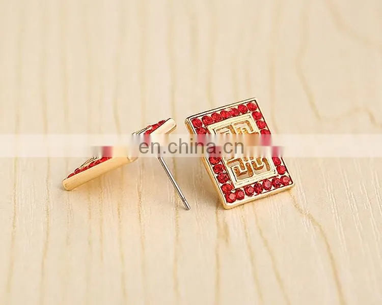 fancy rhinestone women fashion earring
