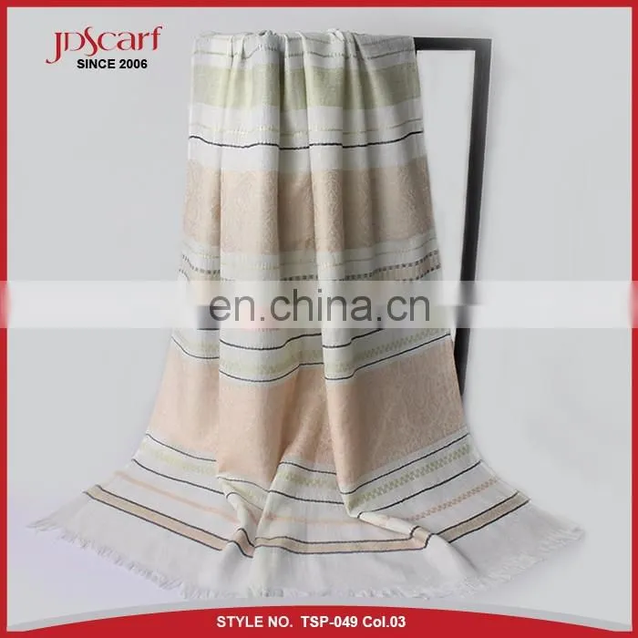 Women 100% polyester multicolor muslim scarf hijab fashionable scarf