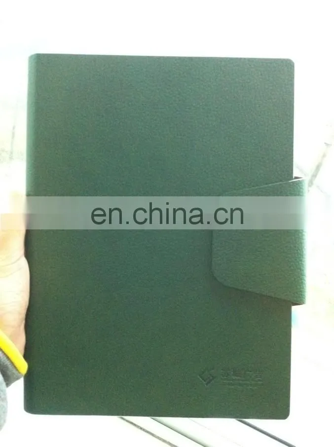 paper print school spiral leather custom notebook