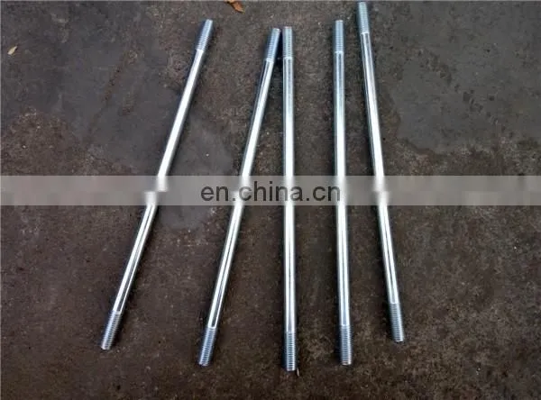 High quality OEM Galvanized Flat Bolt, threaded rod