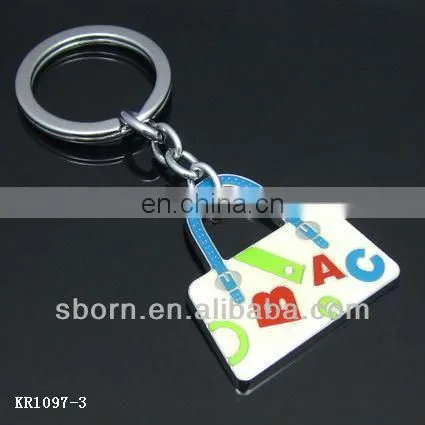Cute Little Angel Girl Metal Key Chain -KR1098