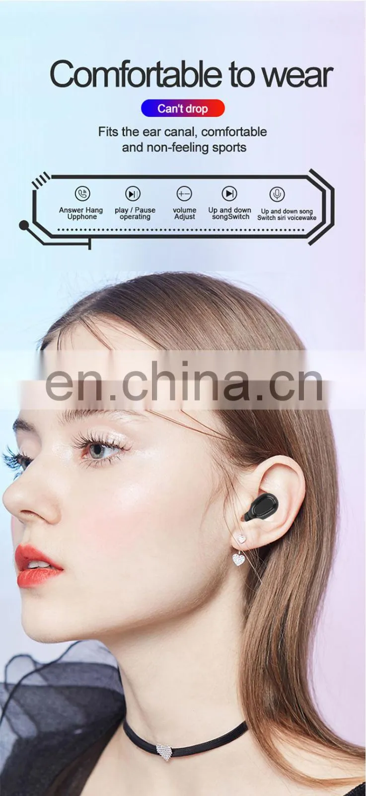 feixin 10 Years ODM & OEM Manufactory Mobile Phone Accessories blututh earphone mini headphone ear buds wireless earbuds