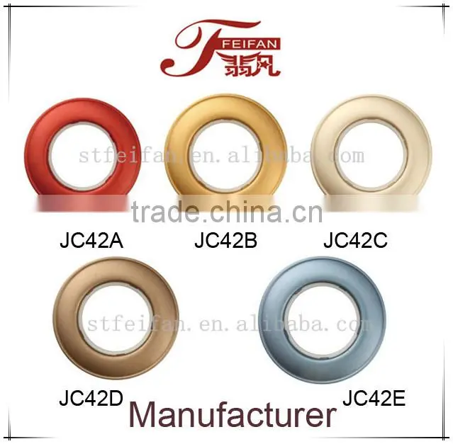 JC45FGHIJ plastic curtain eyelet abs ring blinds and curtains