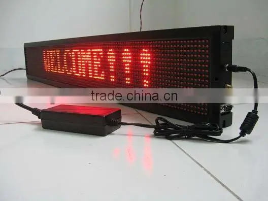 led message display bus