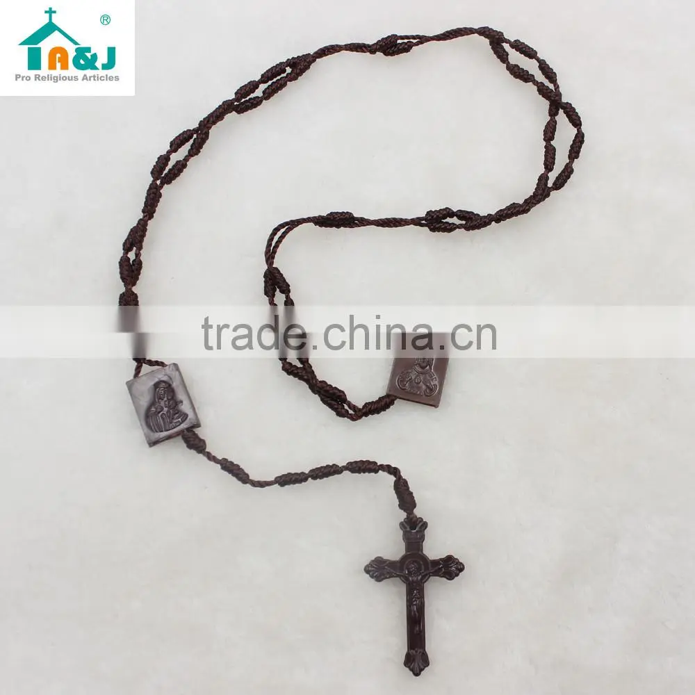Eco-Friendly Material scapular keychain praying