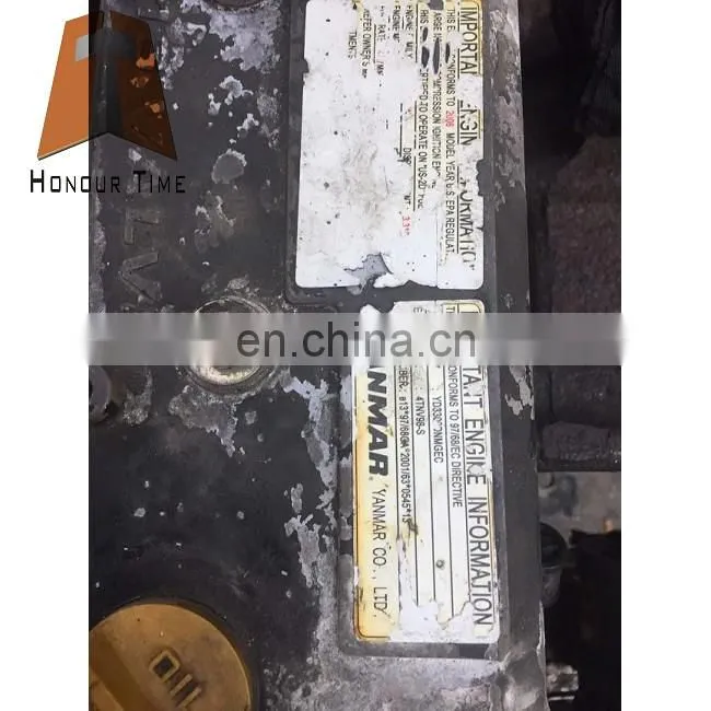 Genuine Used Excavator 4TNV98 Complete Engine assemblies for excavator engine motor