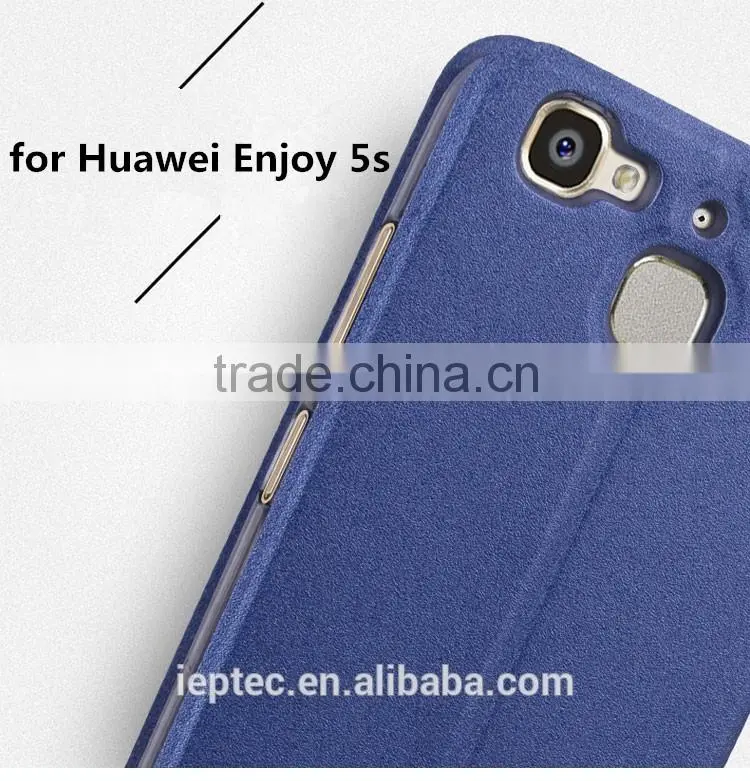 MOFi Case Housing for Huawei Enjoy 5s Mobile Phone, Flip Leather Case for Huawei Enjoy 5s