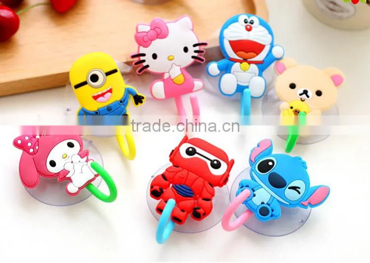 Animal Shape Plastic Suction Cups Hook