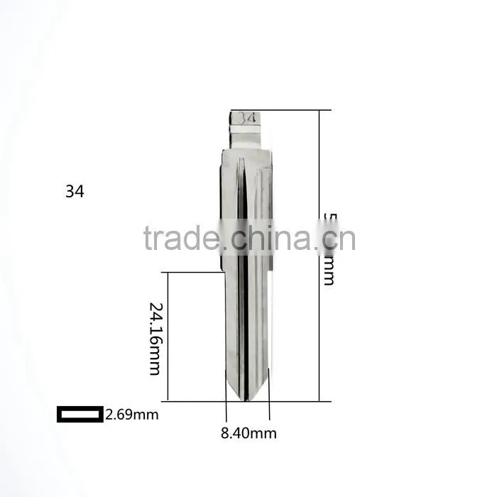 KIA RIO High Quality Car Key Auto Key 34