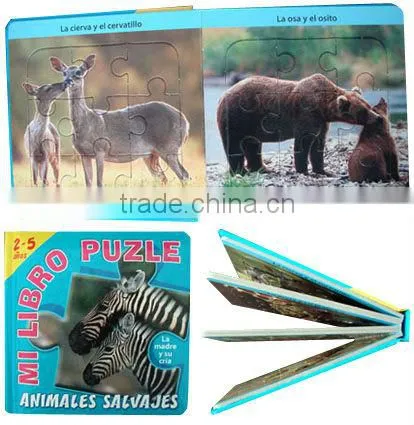 Puzzel book printing