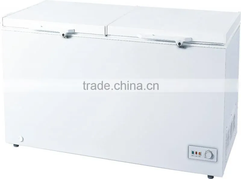 450L big capacity chest freezers, horizontal freezer room