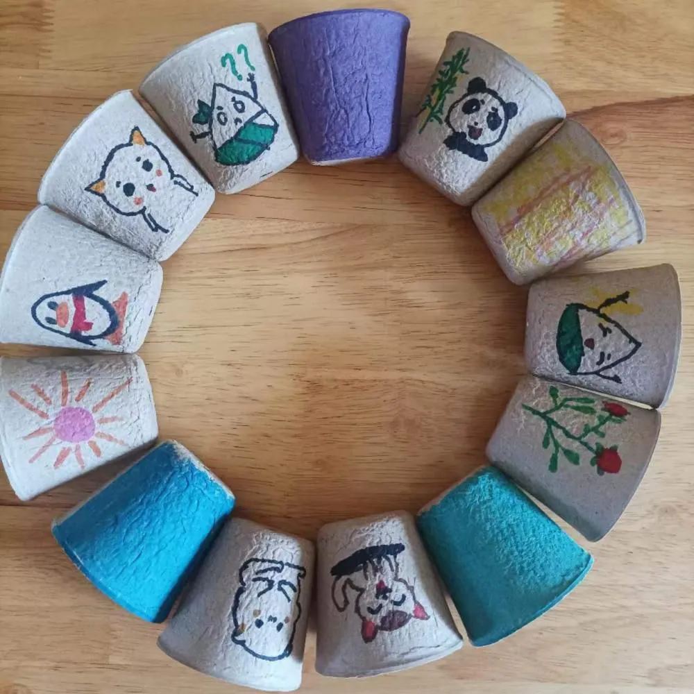 Molded-pulp-DIY-Children-art-materials