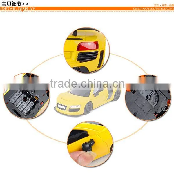 4 CH RC Car with light and steering wheel gravity sensing remote control toy car rc buggy car