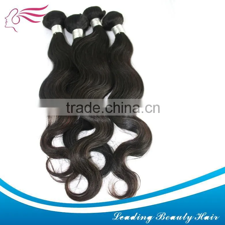 Wholesale factory price high quality 100%brazilian virgin human hair weft/hair weaving