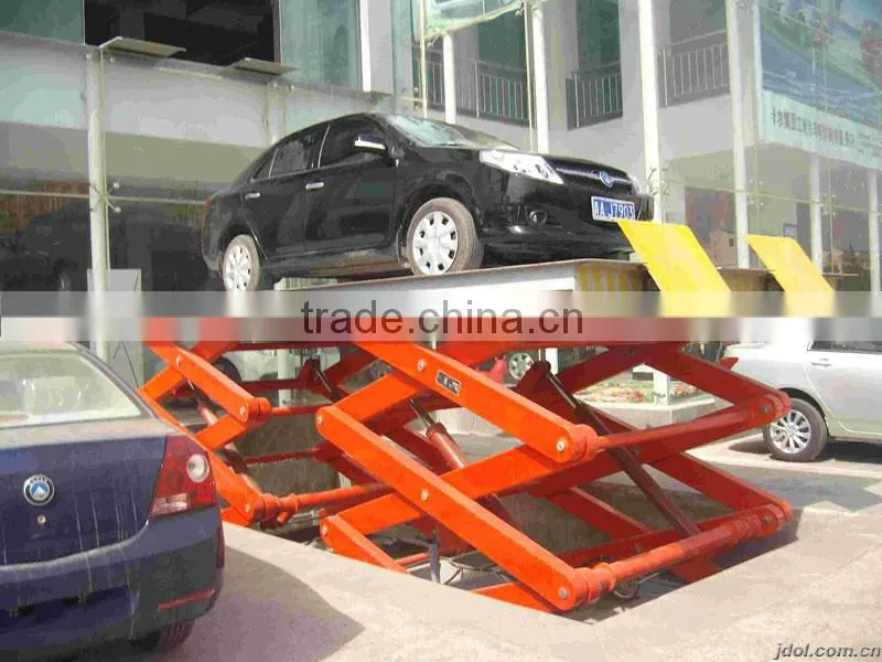 Customized promotional scissor car lift,stationary hydraulic scissor lift table