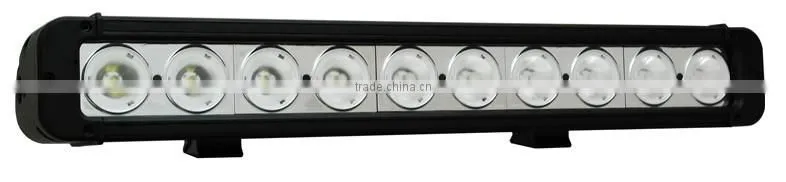 single row led work light 100w 17.4 inch led bar light