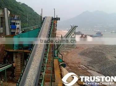 Large capacity belt conveyor widely used in mining/chemistry