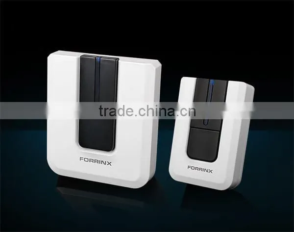 cobblestone dull polish wireless doorbell surface touch 52 tones 300m range commercial door bell
