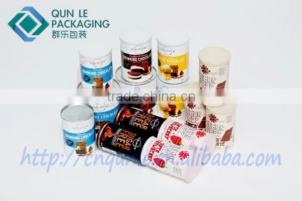 Custom Edge Curled Round Paper Tube