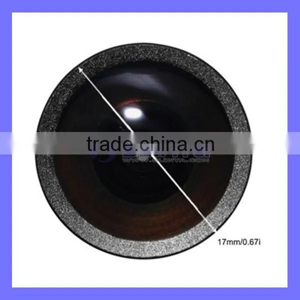 Wide Angle View 2.1mm lens F2.0 CCTV lens