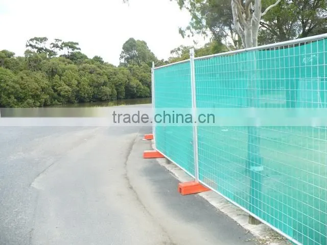 outdoor site privacy portable temporary pool fence