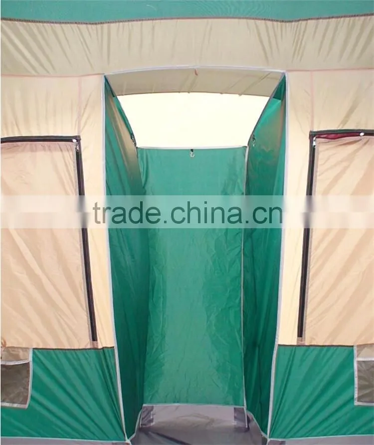 3 Room Luxury Cheap Folding Survival Sleeping Modern Cheap Family Polygon 10 Person Big Camping Tent