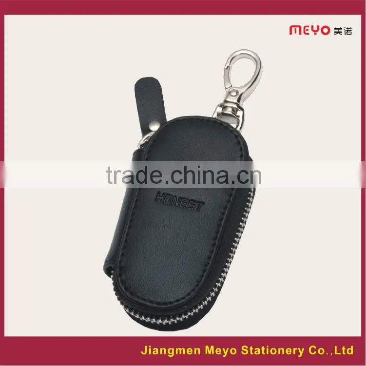 2015 Popular Commercial Promotional Customized Made Genuine Leather key wallet MEYOKW172