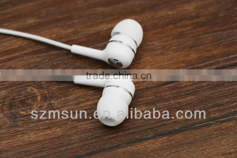 3.5mm cheap price earphones plastic earphones for iPhone