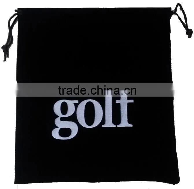 Golf Velvet Pouch, stuff pouch, mobile pouch,cloth pouch