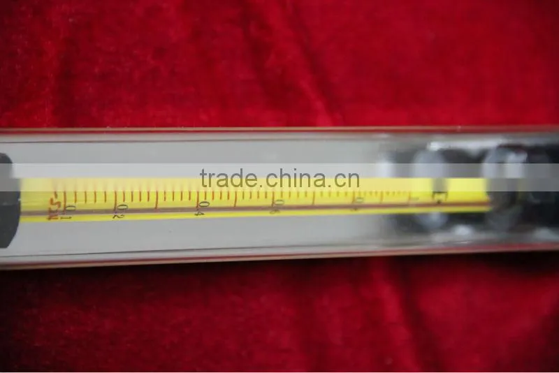 Glass tube gas/water /medical flow meter/ rotameter