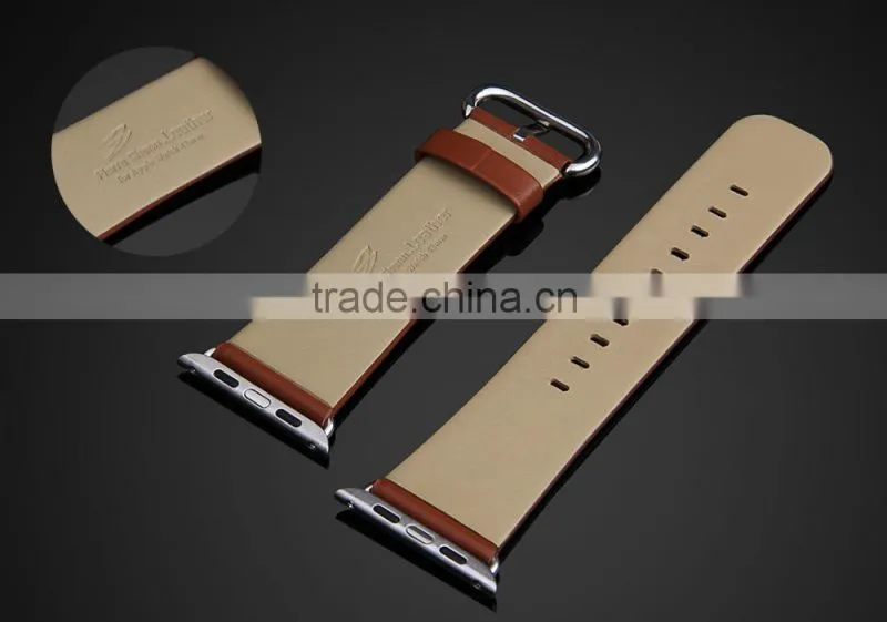 Fashion Series Genuine Leather Watch band For iWatch Wrist Strap For 42MM Apple Watch MT-4302