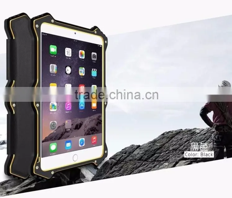 Original LOVE MEI MK2 Series Aluminum Flip Leather Kids Protective Back Cover Case For iPad Mini 1/2/3 TB-0153