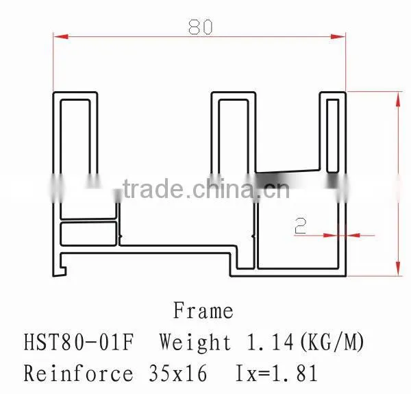 huazhijie uPVC profile