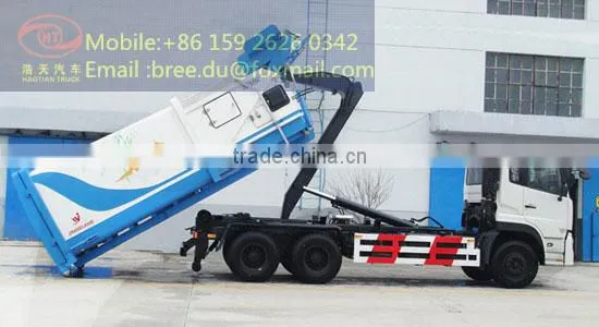 Arm-hook type Garbage truck