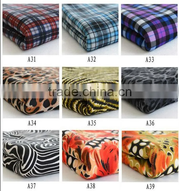 New arrival fashion design printed 95% cotton 5% spandex knitted fabric