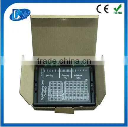 Digital stepper motor driver using new 32-bit DSP with high performance, low power consumption, high torque, and low noise