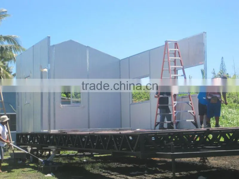 ANNUAL PROMOTION !! TWO BED ROOMS EPS PREFABRICATED HOUSE