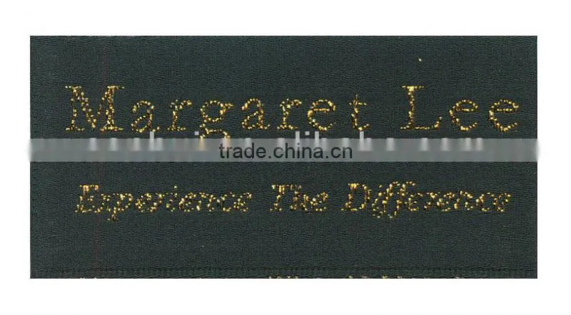2015 new fashion high quality custom woven main label