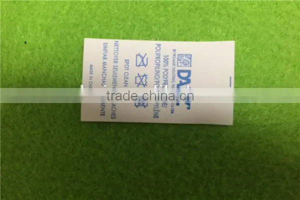 Garment labels and tags,100% polyester woven labels for clothing