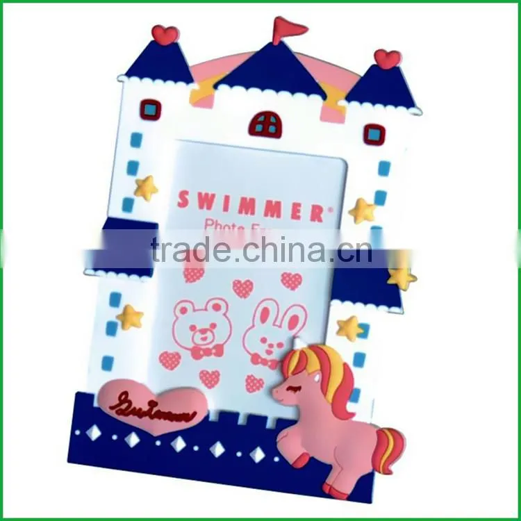 soft pvc 3d & 2d handmade photo frames