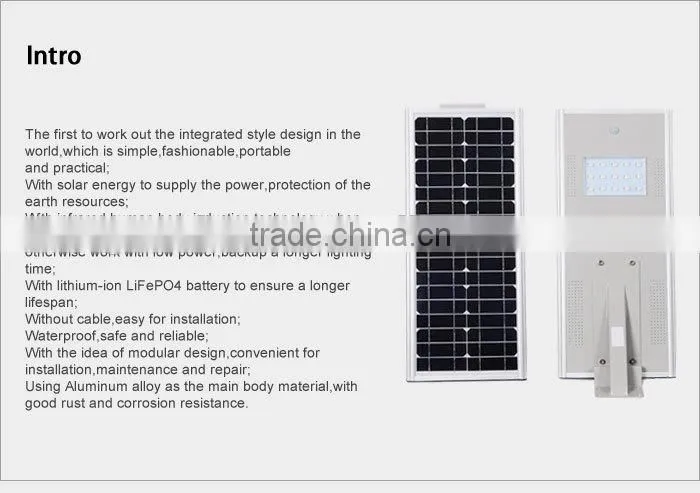 GH-SRL 015 Eco-friendly Monocrystalline 15W18W rural street light