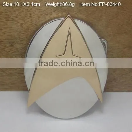 Cross belt buckle with Rhinestones 2014 fashion plate belt buckles