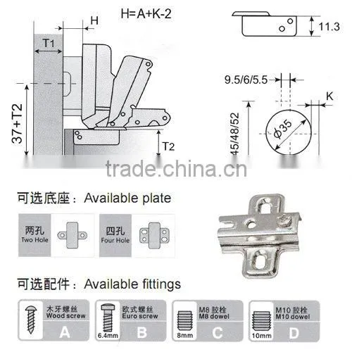 Two way soft close hinge