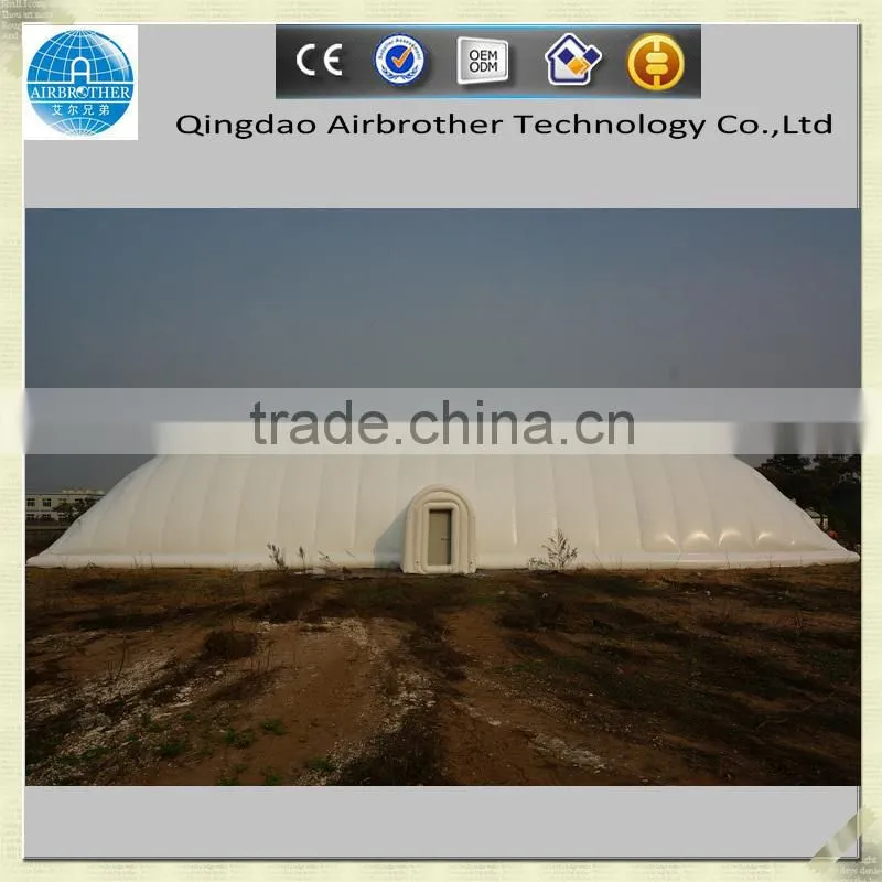 Anti-haze dismountable outdoor inflatable membrane architecture tennis hall
