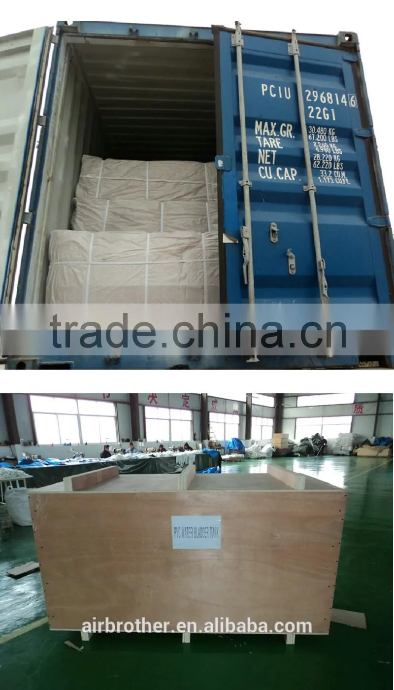 Inflatable wide span architecture membrane building tent